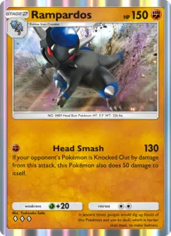 Pokémon-Karte Rampardos 089/140
