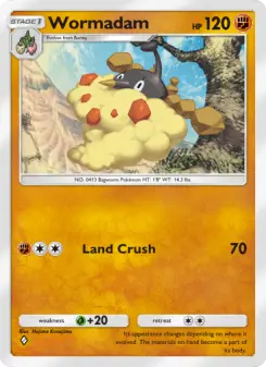 Pokémon-Karte Wormadam 090/140