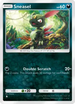 Pokémon-Karte Sneasel 098/140