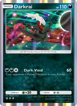 Pokémon-Karte Darkrai 109/140
