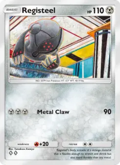 Pokémon-Karte Registeel 112/140