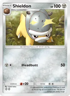 Pokémon-Karte Shieldon 113/140