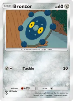 Pokémon-Karte Bronzor 116/140