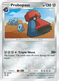 Pokémon-Karte Probopass 118/140