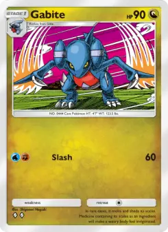 Pokémon-Karte Gabite 122/140