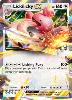 Pokémon-Karte Lickilicky ex 125/140
