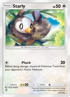 Pokémon-Karte Starly 132/140