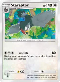 Pokémon-Karte Staraptor 134/140