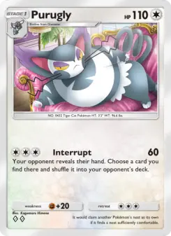 Pokémon-Karte Purugly 140/140