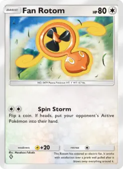 Pokémon-Karte Fan Rotom 142/140