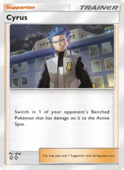 Pokémon-Karte Cyrus 150/140