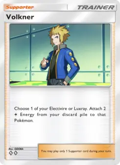 Pokémon-Karte Volkner 153/140