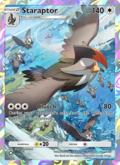 Pokémon-Karte Staraptor 176/140