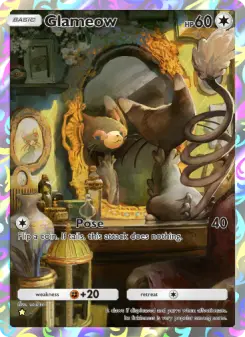 Pokémon-Karte Glameow 178/140