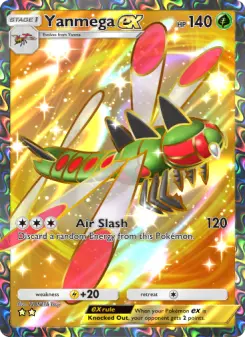 Pokémon-Karte Yanmega ex 180/140