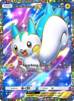 Pokémon-Karte Pachirisu ex 183/140