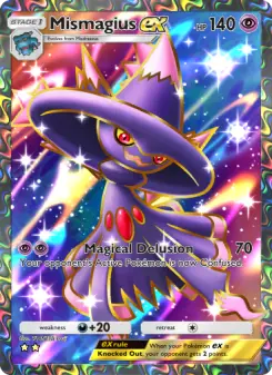 Pokémon-Karte Mismagius ex 184/140