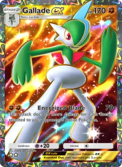 Pokémon-Karte Gallade ex 185/140