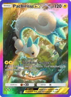Pokémon-Karte Pachirisu ex 198/140