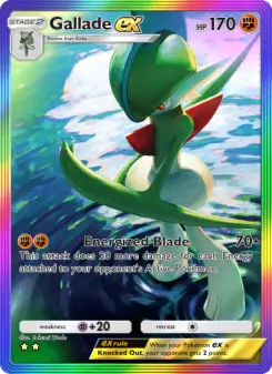 Pokémon-Karte Gallade ex 200/140