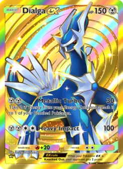Pokémon-Karte Dialga ex 207/140