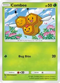 Pokémon-Karte Combee 004/075
