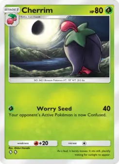 Pokémon-Karte Cherrim 007/075