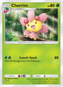 Pokémon-Karte Cherrim 008/075