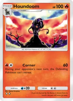 Pokémon-Karte Houndoom 012/075