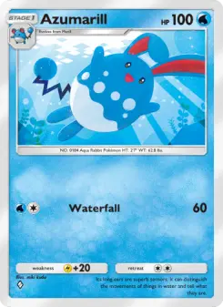 Pokémon-Karte Azumarill 015/075