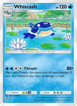 Pokémon-Karte Whiscash 017/075