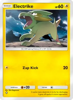 Pokémon-Karte Electrike 027/075