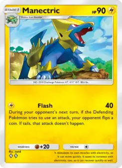 Pokémon-Karte Manectric 028/075