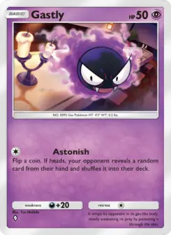 Pokémon-Karte Gastly 031/075