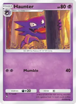 Pokémon-Karte Haunter 032/075