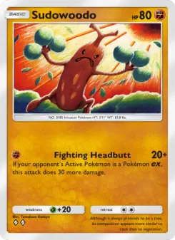 Pokémon-Karte Sudowoodo 036/075