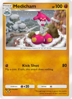 Pokémon-Karte Medicham 044/075
