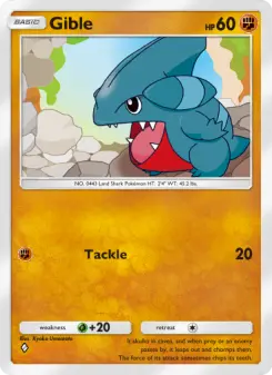 Pokémon-Karte Gible 045/075