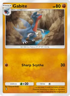 Pokémon-Karte Gabite 046/075