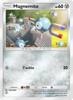 Pokémon-Karte Magnemite 053/075