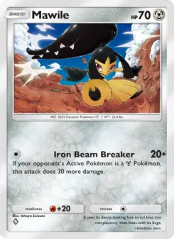 Pokémon-Karte Mawile 056/075