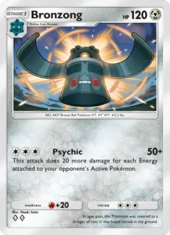 Pokémon-Karte Bronzong 059/075
