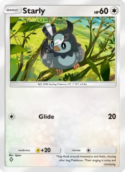 Pokémon-Karte Starly 066/075