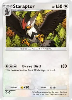 Pokémon-Karte Staraptor 068/075