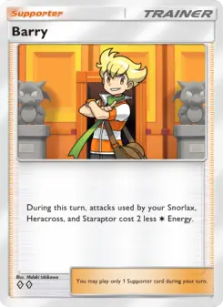 Pokémon-Karte Barry 074/075