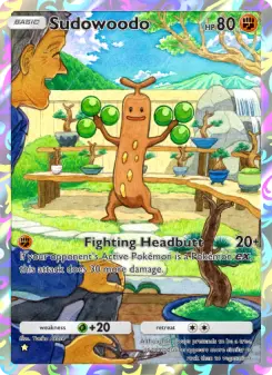 Pokémon-Karte Sudowoodo 079/075