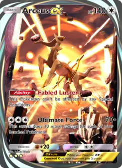 Pokémon-Karte Arceus ex 095/075