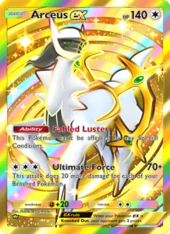 Pokémon-Karte Arceus ex 096/075