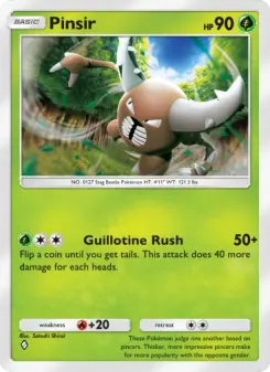 Pokémon-Karte Pinsir 004/072