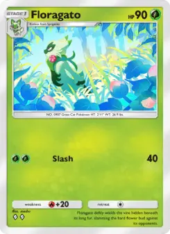 Pokémon-Karte Floragato 006/072